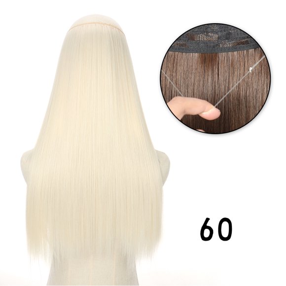 Typpkmm ExtensióN De Cabello Natural Sin Clips