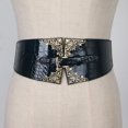 thumbnail image 2 of Cinturones anchos para mujer, elástico, elástico, , , cinturo decorativa , Azul oscuro, 134 Yinane Banda de cintura ancha para mujeres., 2 of 8