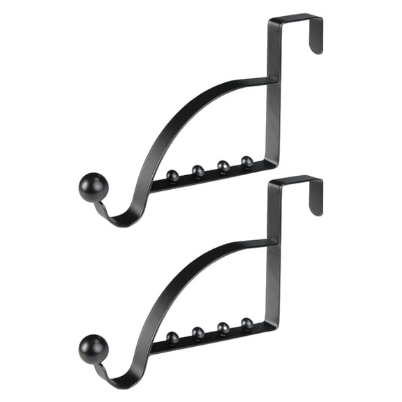 Over The Door Hooks Hanger Multi Hanging Storage Organizers Valet Hooks for Coat