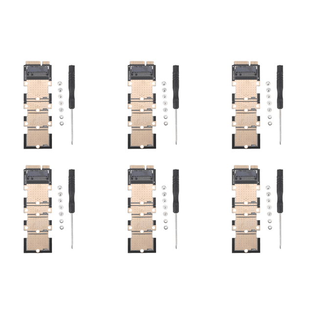 Tarjeta Adaptadora M.2 NGFF A MSATA Convertidor SSD Con Llave B para PC Portátil Y Escritorio