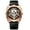 Rose Gold Black, variant on Skeleton Japanese Automatic Self-Winding Movement 8215 Vintage Men Mechanical Business Wrist Watch Steel Genuine Leather Sapphire Crystal Waterproof Clock Luminous