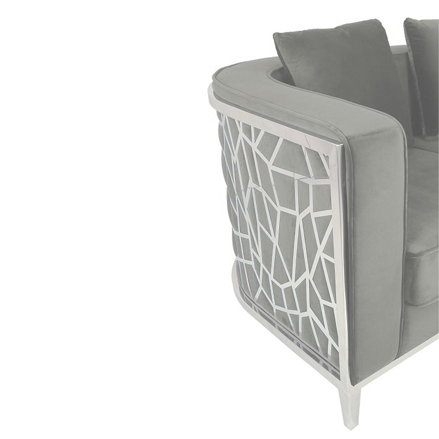 Canadian Elizabeth Loveseat Grey