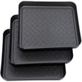 thumbnail image 2 of Set Of 3 Shoe Racks, Shoe Drip Tray Made Of Plastic, Small Shoe Mat, Drip Mat, Shelf, Shoe Tray, Shoe Tub, Drip Tray, 35x27x3 Cm, 2 of 5