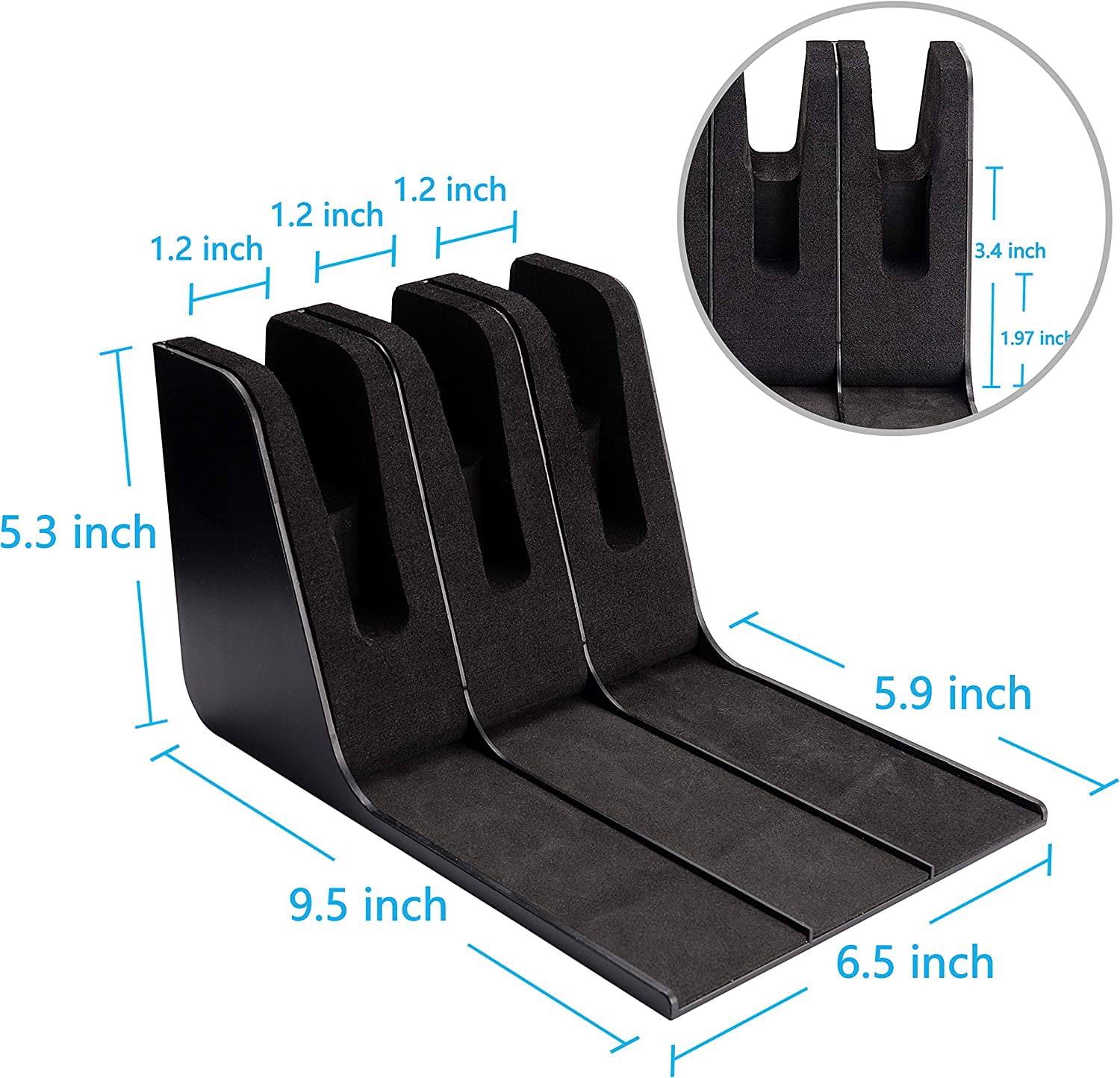 Adoreal Pistol Rack Gun Holder for Handgun Safe Gun Storage Gun Safe Accessory, Gun Rack Gun Safe Organizer