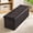 Brown, variant on 43 Inch Folding Storage Ottoman Bench 125L Capacity Holds up to 700lbs with Foam Padded Seat, Foot Rest Stool, Faux Leather, Black