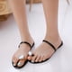 thumbnail image 5 of Sandalias planas antideslizantes para la playa con diamantes de imitación para vacaciones de ocio para mujer Wmkox8yii  ytu2429, 5 of 5