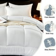 thumbnail image 4 of VOAVEKE Soft Bed Comforter, Full Size Quilt, Bed Quilt Large - Quilted All Season Down Quilt With White Lightweight Quilt Angled Label - Machine Washable, 4 of 5
