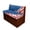 American Flag Stars, variant on Psesaysky American Flag Stars RV Sofa Seat Covers Stretch Washable 2 Pcs Camper Cushion Slipcover with Elastic Edge Dinette Couch Cover for Travel Trailer RV Accessories