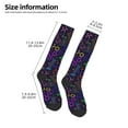 thumbnail image 2 of Balery Chemistry Science Printed Novelty Socks Men's Women's Crew Socks Sports Socks Knee High Socks Cotton Socks Quirky and Cool Socks, 2 of 9