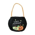 thumbnail image 2 of Cubo de Halloween para pedir dulces, decoración de Halloween, bolsa de dulces de Halloween, bolsa de regalo para Estilo B, 2 of 9