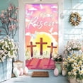 thumbnail image 4 of C Easter Door Curtain Large Party Supplies Decor With Polyester Material, Vibrant Designs And Easy Installation For Room Garden Wall And Holiday Background Decoration, 4 of 9