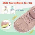 thumbnail image 6 of Barerun Toddler Boy Girls Shoes Anti Slip Sneakers , Wide Rubber Sole Closed Toe, 9 Toddler, 6 of 8