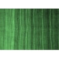 thumbnail image 1 of Ahgly Company Indoor Rectangle Abstract Emerald Green Modern Area Rugs, 2' x 3', 1 of 4