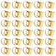 thumbnail image 1 of Llavero XLWJBES, 30 unidades, 2,54 cm, con llavero y anillas doradas, 1 of 6