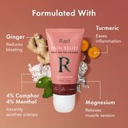 Rael Pain Relief Roll-on for Period Cramps & Body Aches, 1.7 fl oz
