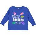 thumbnail image 3 of Inktastic Grandpa's Fishing Buddy with Colorful Fish Boys or Girls Long Sleeve Toddler T-Shirt, 3 of 5