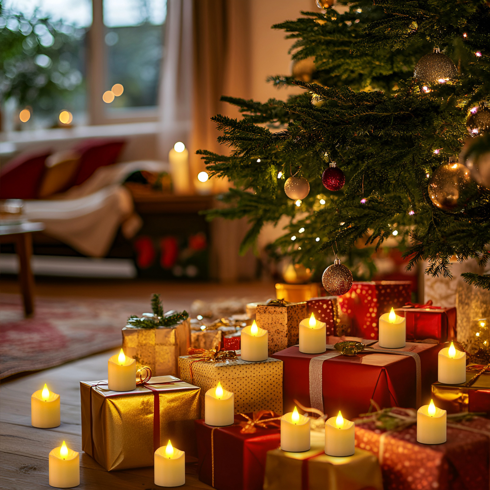 PChero Rechargeable Flameless LED Candles, Set of 6 photo 8