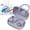 Purple, variant on JVC Fitness Series True Wireless Sport Earbuds with Adjustable Hooks, Active Noise Cancelling, Ambient Sound Mode, IP57 Waterproof, 40hr Long Battery Life, App EQ, Low Latency, Mic
