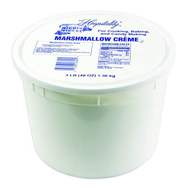 Hospitality Marshmallow Creme Economy Size 3 lb. Tub