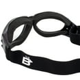 thumbnail image 6 of Birdz Eyewear Eagle Auto-Darkening Photochromic Sport Goggles Matte Black Frame with Clear-to-Smoke UV400 Lenses, 6 of 6