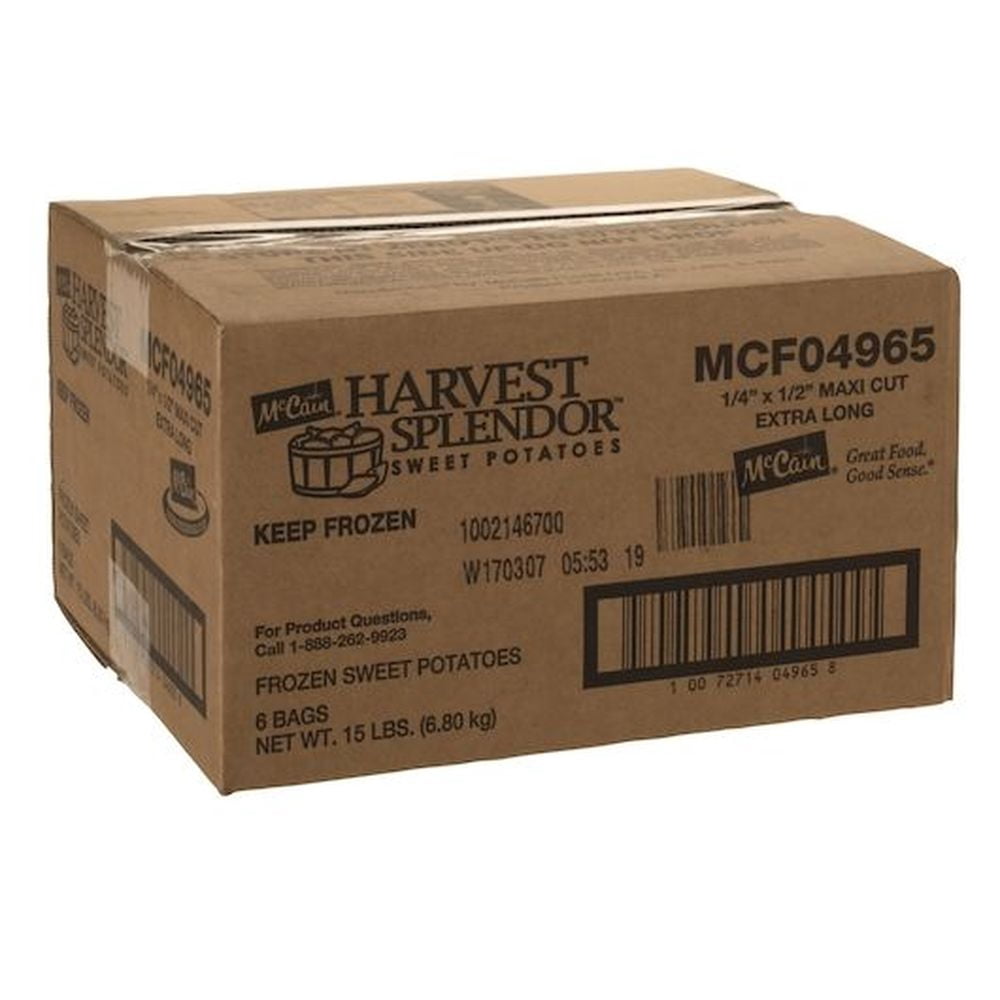 McCain Harvest Splendor Maxi Fry, 2.5 Pound 6 per case.