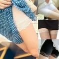 thumbnail image 2 of Cheers.US 3Pcs Womens Slip Shorts for Under Dresses Anti Chafing Underwear Mid Thigh Lace Boyshorts Panties, 2 of 10