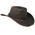 thumbnail image 5 of Bullhide Hilltop - Leather Cowboy Hat, 5 of 6