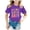 style-03 Purple, variant on JUMEYU Girls Tops Summer Girls Casual Short Sleeve T Shirt Cute Print Summer Blouse for Girls Size 7-8 (Red,7-8 Years)