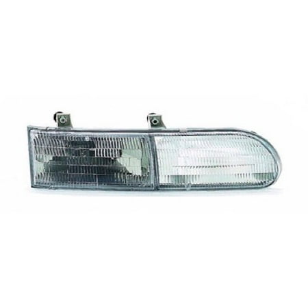 1992 Ford Taurus - Go-Parts » 1992 Ford Taurus Front Headlight Headlamp Assembly Front Housing / Lens / Cover - Right (Passenger) Side - (GL + L) F2DZ 13008 A FO2503111 Replacement For Ford Taurus