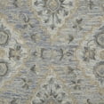 thumbnail image 6 of Ox Bay Epoch 9' x 12' Blue/Gray Floral Lattice Hand-Tufted Wool Blend Indoor Area Rug, 6 of 8