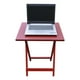 thumbnail image 4 of Mesa Plegable Hogare de Madera Roja, 4 of 7