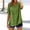 Green2, variant on Linen Button Down Shirts For Women Short Sleeve Henley Tops Linen Blend Tops For Women Gauze Tunic Tops For Women Gauze Shirts For Women Beach Outfits For Women Cotton Boho Tops