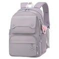 thumbnail image 2 of HJYCHN School Backpacks Stylish Functional Student Bag for Kids Boys Girls Daily School Use Maximum Comfort School Backpack for Boys Grey One Size, 2 of 3
