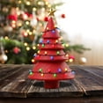 thumbnail image 6 of Fwttom Small Christmas Tree, Cute Table Top Artificial Christmas Tree with LED Lights, Mini Christmas Tree for Holiday, Party, Xmas Home Decor, 6 of 6