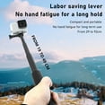 thumbnail image 3 of Action Camera Selfie Stick 36inch Selfie Stick Action Camera Cellphone Extendable Selfie Stick Mini Portable Handheld Aluminium Alloy Silicone Selfie Stick, 3 of 8