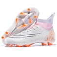 thumbnail image 3 of Botas de fútbol profesionales antideslizantes para hombre y mujer, zapatillas deportivas de entrenamiento al aire libre de alta calidad, FG/TF, nuevas, 3 of 5