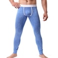 thumbnail image 3 of Pantalones de otoño e invierno para hombre, con forma de U, finos y sexys, cálidos, para jóvenes, de moda, para pijama, 3 of 6