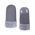 thumbnail image 3 of Kokiya 2 Pieces Gloves Pram Handmuff Baby Accessories Warm Waterproof Gray, 3 of 9