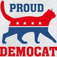 thumbnail image 3 of CafePress - Proud Democat Sweatshirt - Crew Neck Sweatshirt, 3 of 4