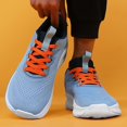 thumbnail image 5 of Men's Wide Toe Running Sneakers Breathable Lightweight Athletic Shoes with Cushioned Non-Slip Sole for Walking Jogging Gym Travel and Daily Comfort, 5 of 10