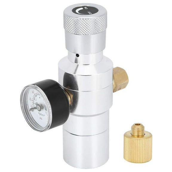 Multifuntional CO2 Regulator 0-150PSI Small Regulator Suitable for Home Brew Enthusiasts and Sodas Water Lovers