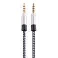 thumbnail image 2 of Audio Line Firm Corrosion-resistant Metal Firm Braided Stereo Cord for MP3, 2 of 8