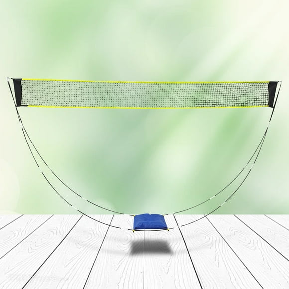 Peggybuy Portable Badminton Net Tennis Net with Carry Bag Detachable for Outdoor Training