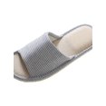 thumbnail image 3 of Women and Men's Comfortable Casual Cotton Flax Slipper Indoor Use, 3 of 5