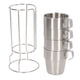 thumbnail image 1 of Juego de Tazas de Campamento apilable, Taza de Campamento de Acero inoxidable de Doble Capa Lavable para Montañismo, 1 of 7