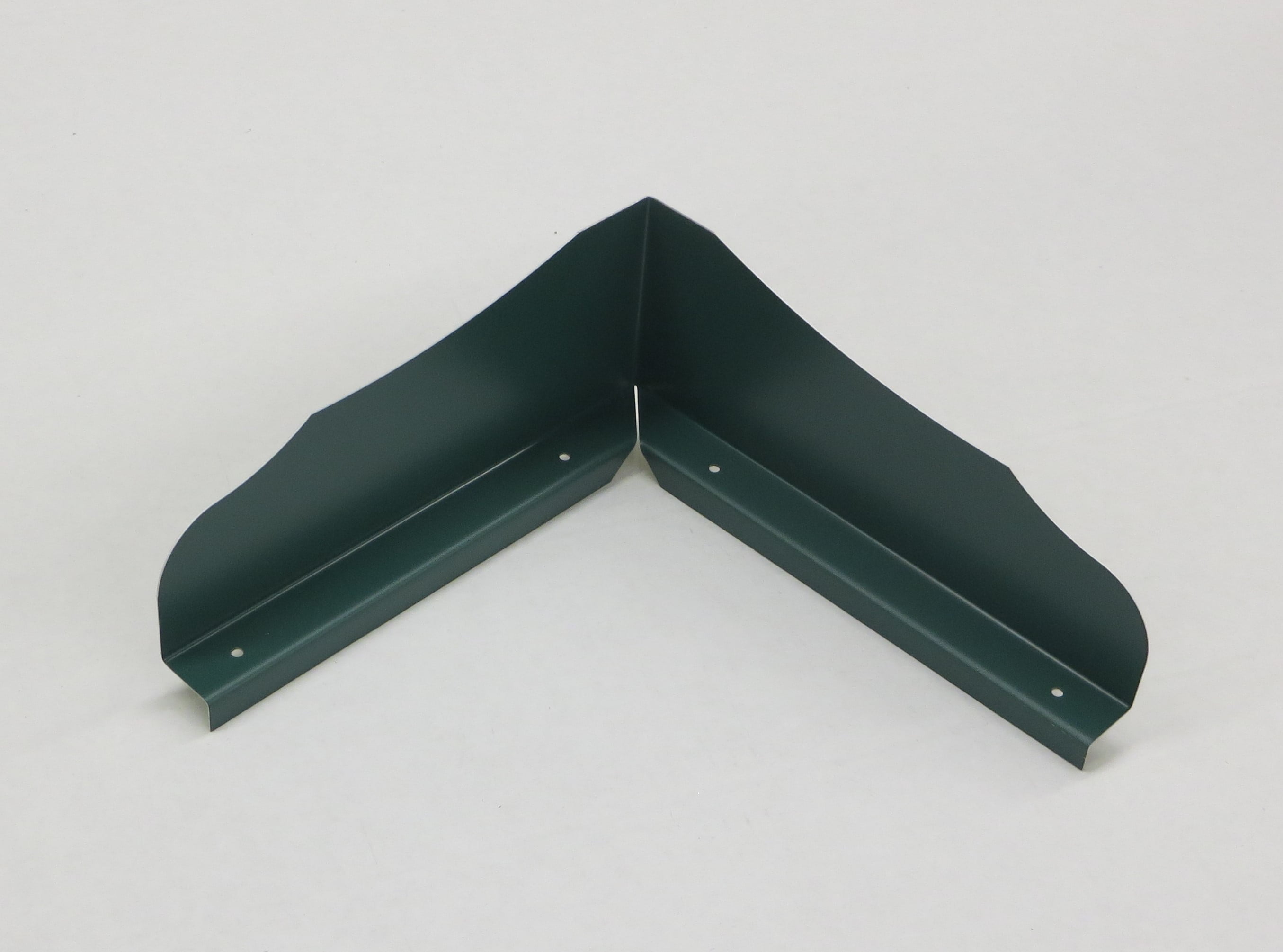 Bent (Inside Corner) Ornamental Gutter Valley Splash Guards 3 ct