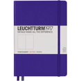 thumbnail image 1 of HTOOQ HTOOQ Medium A5 Dotted Hardcover Notebook (Black) HTOOQ 251 Numbered Pages Purple, 1 of 9