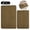 brown, variant on Tripumer 2 Pcs Bathroom Shower Mats Set Absorbent Bath Mat for Floor Bedroom Home Navy Green
