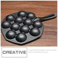 thumbnail image 4 of unbranded 1Ud Sartén De Cocina De Hierro Fundido Negro Antiadherente Con Ergonómico, 4 of 8