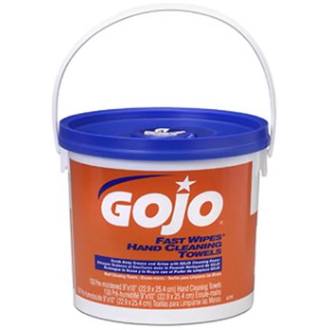 Gojo 629804 130 Count Hand Cleaning Wipes 4 per Case